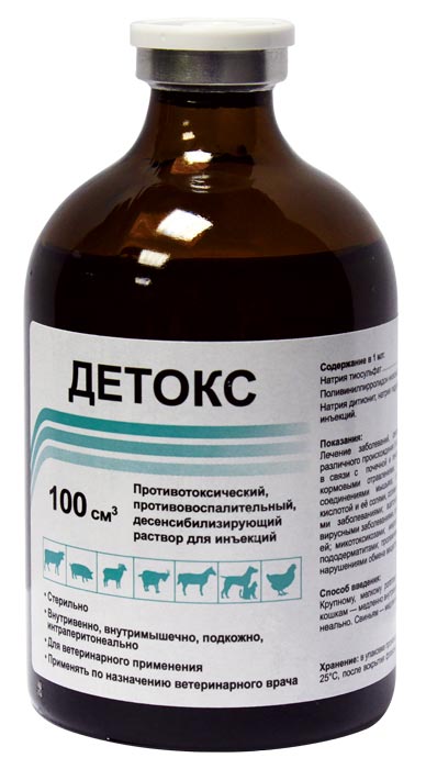 Детокс: ветеринарный препарат для выведения токсинов